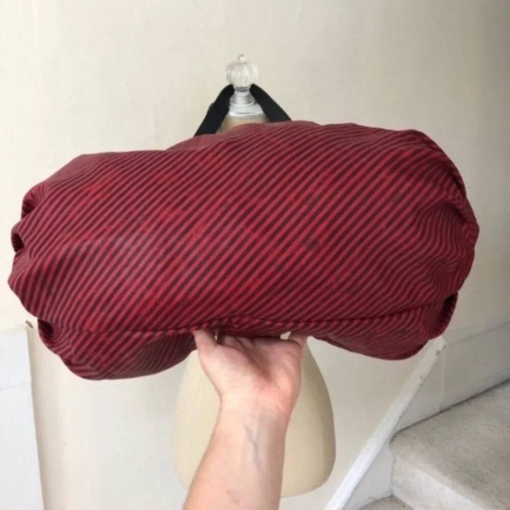 Gucci Vintage Striped Weekender Duffle Bag - Picture 2 of 8